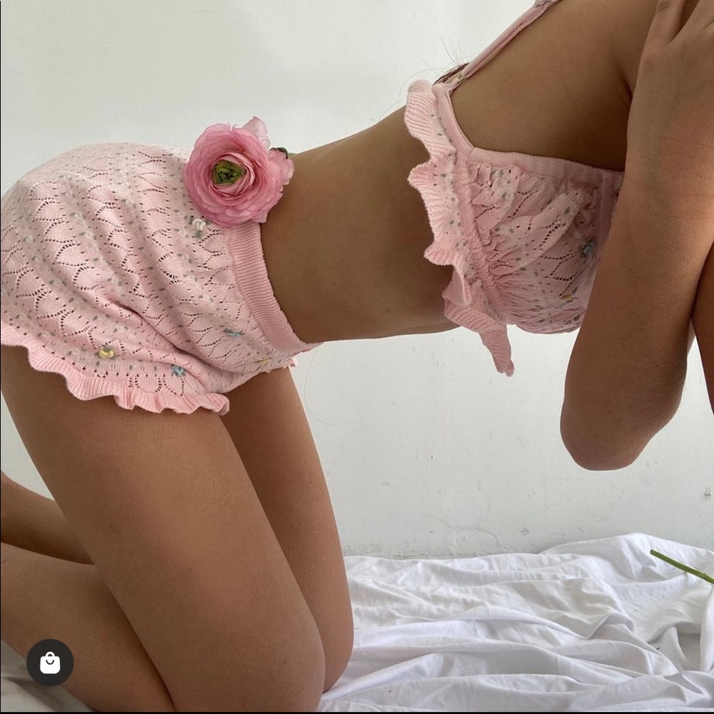 2 PIECE FLL Charleston Cardigan & Short set - Picture 6 of 16